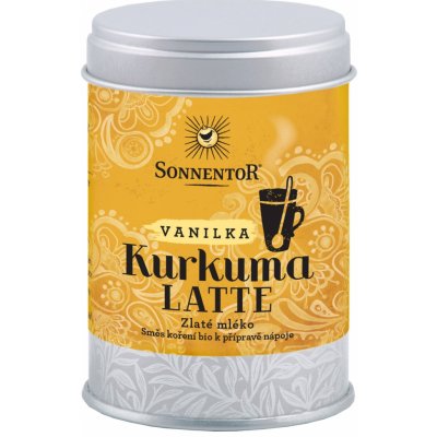 Sonnentor Kurkuma Latte bio vanilka 60 g – Zboží Mobilmania