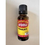 Aroma Vanilka Lihová do pečiva nápojů zmrzlin a cukrářských výrobků 20 ml – Zboží Dáma
