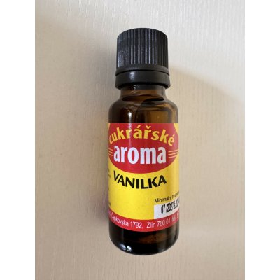 Aroma Vanilka Lihová do pečiva nápojů zmrzlin a cukrářských výrobků 20 ml – Zboží Dáma