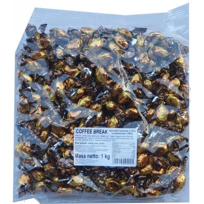EKO-OPTI Coffee Break karamelky s kávovou náplní 1 kg – Zboží Dáma