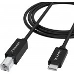 Wozinsky WKDDY2S USB-B - USB-C 2m černý – Sleviste.cz