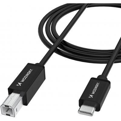 Wozinsky WKDDY2S USB-B - USB-C 2m černý – Sleviste.cz