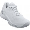 Dámské tenisové boty Wilson Rush Pro 4.0 AC Women White/White/Pearl Blue