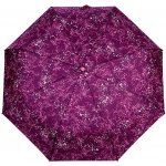Dámský skládací vystřelovací deštník fialový – Zboží Mobilmania