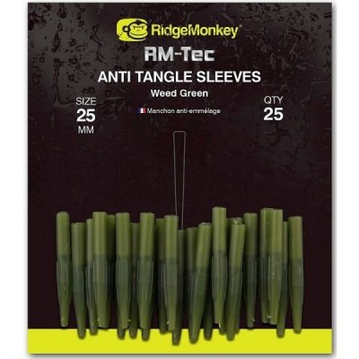 RidgeMonkey Převlek RM-Tec Anti Tangle Sleeves 25 mm Zelený 25 ks – Sleviste.cz