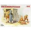 Model ICM US Medical Personnel WWI 4 fig. 35694 1:35