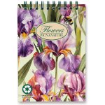 PIGNA Nature Flowers Kroužkový blok A6 čtverečkovaný – Zboží Živě