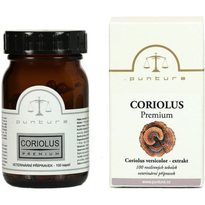 Puntura Coriolus versicolor 100 kapslí – Hledejceny.cz