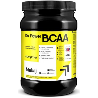 KOMPAVA K4 Power BCAA 4:1:1 instant 400 g – Zboží Dáma