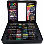 Posca sada popisovačů PC-1M/PC-3M/PC-5M Graffitti mix barev 20 ks – Zboží Živě