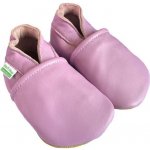Hopi Hop kožené capáčky Barefoot lila – Sleviste.cz