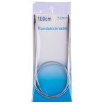 VLNIKA Jehlice kruhové hliníkové 100 cm s kovovým lankem Varianta: 5.0 mm – Hledejceny.cz