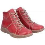 Rieker dámská kotníková obuv Y8412-33 červená – Zboží Dáma