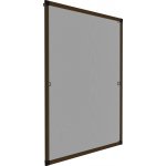 tectake 401209 síť proti hmyzu okenní 100 x 120 cm,hnědá – Hledejceny.cz
