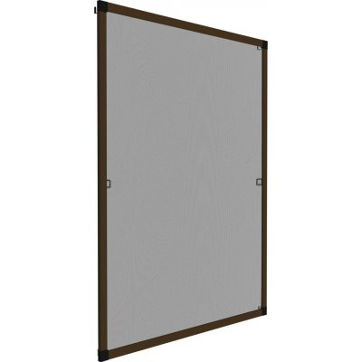 tectake 401209 síť proti hmyzu okenní 100 x 120 cm,hnědá – Hledejceny.cz