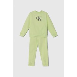 Calvin Klein Jeans dětská tepláková souprava IN0IN00017.PPYH 104 zelená