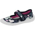 Peon Zdravotní obuv dívčí přezuvky MI 001 DS Růžová – Zboží Dáma