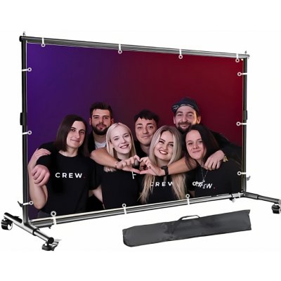 Fotověci Foto Konstrukce na Kolečkách Paravan Pozadí Plakát Fotostudio Výběr Variant + Možnost Výroby Banneru Velikost: 2 x 3 m – Zboží Živě