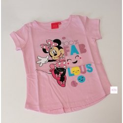 dívčí tričko Minnie Fab Lous růžové