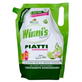 Winni´s Piatti Lime Eco Ricarica prostředek na nádobí s vůní limetky 1 l