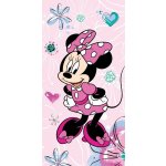 Jerry Fabrics Osuška Minnie Pink Bow 02 70 x 140 cm – Zboží Dáma