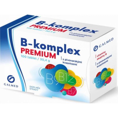 Galmed B-Komplex Premium 100 tablet – Hledejceny.cz