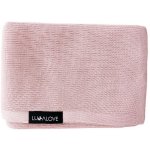 Lullalove Lehká vlněná dečka Pudrová růž – Zboží Mobilmania