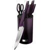 Sada nožů Berlingerhaus Purple Eclipse Collection BH-2798 ve stojanu 7 ks