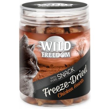 Wild Freedom Freeze Dried Snacks kuřecí srdíčka 45 g