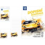 Dopisní papír barevný LUX 5+10 (auto) 5550394 – Zboží Živě