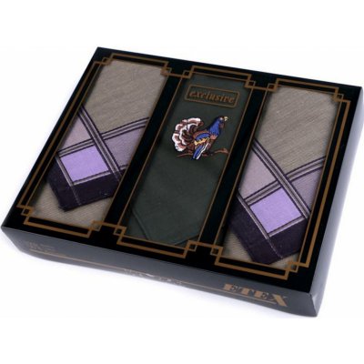 Pánský kapesník/dárková kazeta barva 58 viz foto tetřev – Zboží Dáma