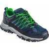 Dětské trekové boty Black Crevice Jr Low Waterproof Trekking Shoe Navy/Gree