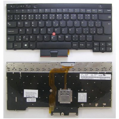 česká klávesnice IBM Lenovo ThinkPad L430 T430 T530 W530 X230 černá CZ
