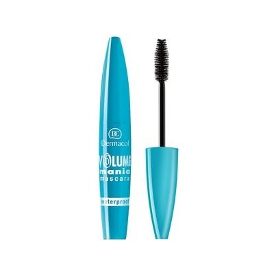 Dermacol Volume Mania Waterproof Mascara voděodolná řasenka pro prodloužení řas a objem Black 9 ml – Hledejceny.cz