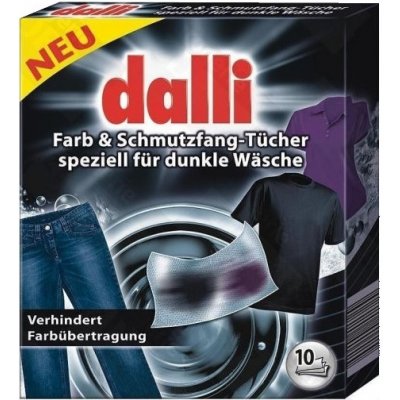 Dalli ubrousky proti zapírání černého a tmavého prádla 10 ks – Zboží Dáma