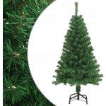 vidaXL Umělý vánoční stromek s hustými větvemi zelený 150 cm PVC – Hledejceny.cz