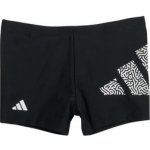 adidas Plavky dětské 3 Bar Log Boxer Černá – Zbozi.Blesk.cz