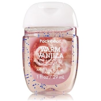 Bath & Body Works PocketBac antibakteriální gel na ruce Warm Vanilla Sugar 29 ml