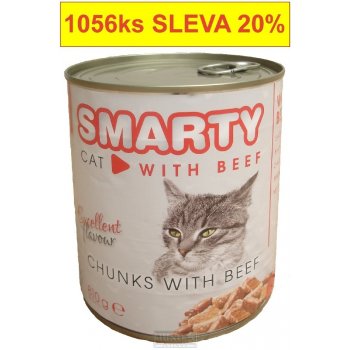 Smarty chunks Cat hovězí 810 g