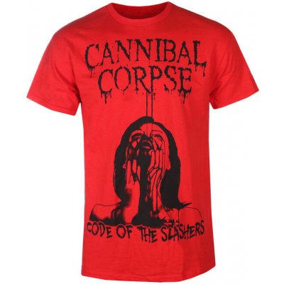 Tričko metal KINGS ROAD Cannibal Corpse Code Of Slashers černá – Hledejceny.cz