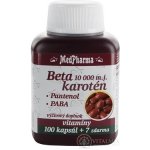 MedPharma Beta karot.10.000 m.j.Pant.+ Paba 107 kapslí – Hledejceny.cz