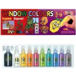 Koh-I-Noor Barvy na sklo slupovací 9x22 ml   1x40 ml – Zboží Dáma