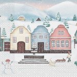 Procos Vánoční ubrousky 3 V vesnička 33x33cm 20ks – Zboží Dáma Procos Vánoční ubrousky 3 V vesnička 33x33cm 20ks – Zboží Dáma