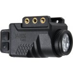 Dažbog Taktická LED svítilna LA01G na RIS s červeným laserem černá až 120lm – Zboží Dáma