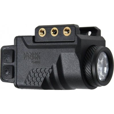 Dažbog Taktická LED svítilna LA01G na RIS s červeným laserem černá až 120lm – Zboží Dáma