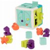 Dřevěná hračka B-Toys kostka s vkládacími tvary Wonder Cube