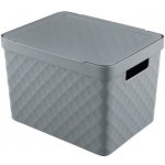 Heidrun BOX ÚLOŽNÝ 36X27X23CM, PLAST DIAMOND – Zboží Mobilmania