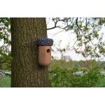 Esschert Design Budka pro ptáčky Žalud 14 x 25 cm hnědá tmavá šedá dřevo FSC – Hledejceny.cz