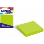 Bloček samolepící 75x75mm 100 listů zelený – Hledejceny.cz