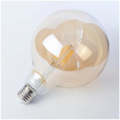 Tesla Lighting LED žárovka Globe G125 Vintage E27, 4,2 W, 380 lm, 2400 K – Hledejceny.cz